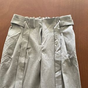 Paper bag dress pants